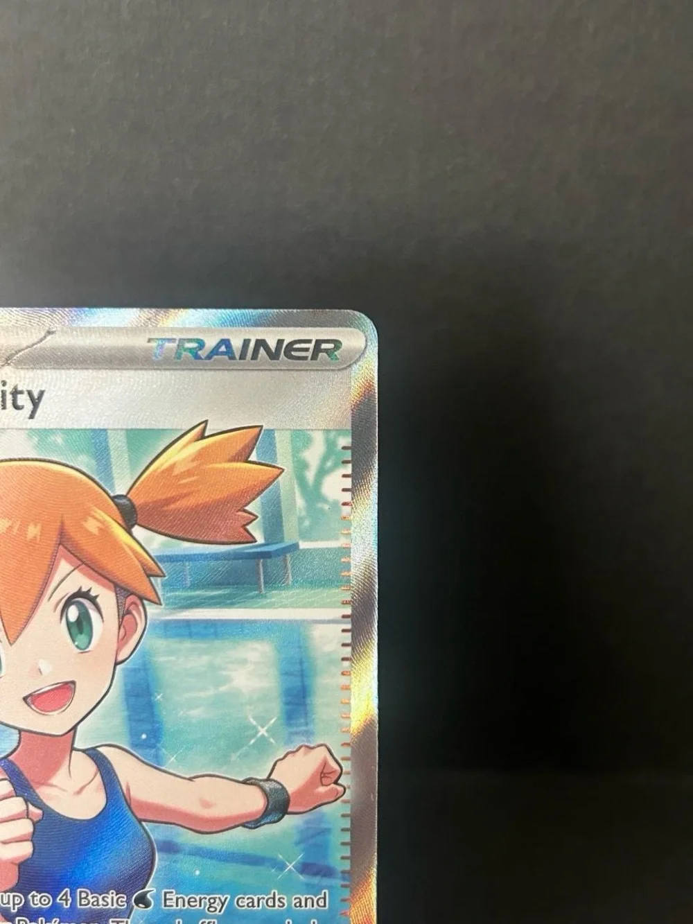 2026 Pokémon TCG Misty's Vitality #111/084 Full Art Ultra Rare: Pitch Black
